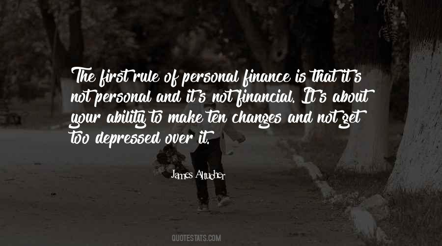 Quotes About Personal Finance #451275