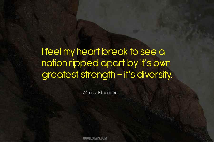 Heart S Strength Quotes #1250291