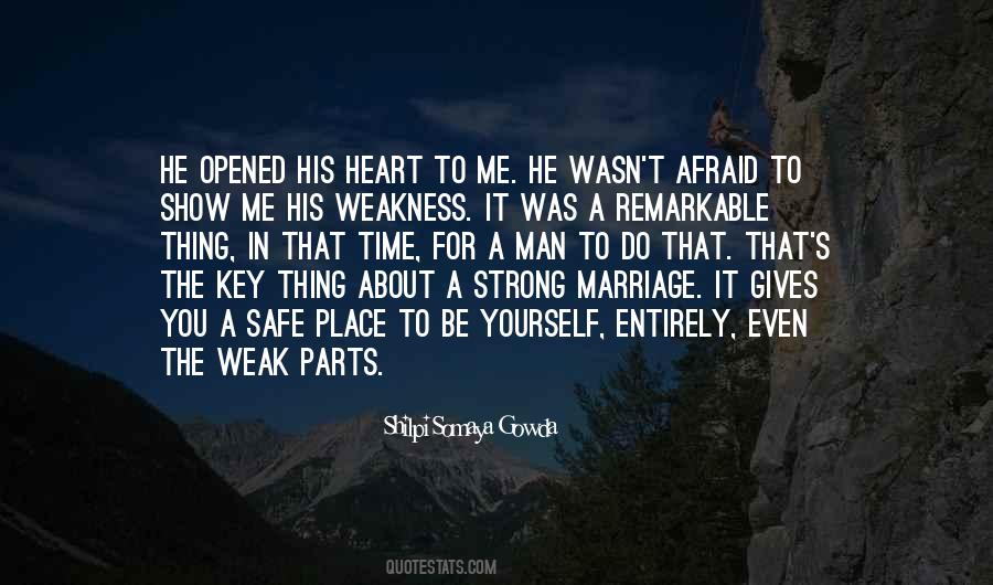 Heart S Strength Quotes #1786136