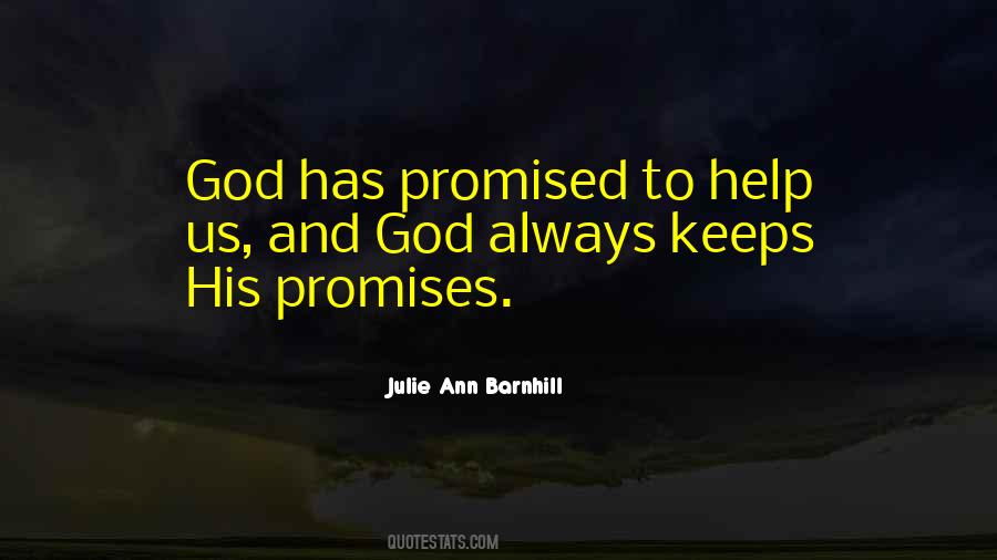 Quotes About Promises #1631290