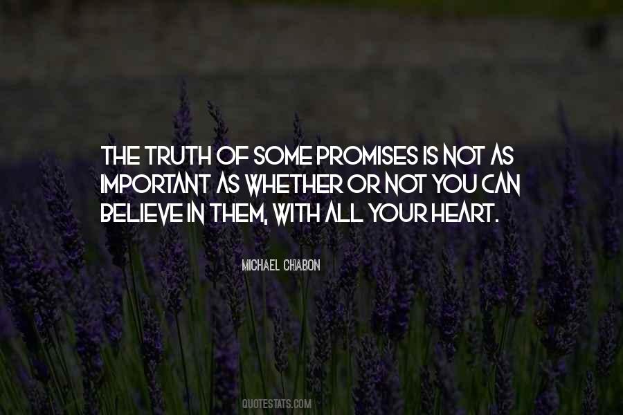 Quotes About Promises #1654509