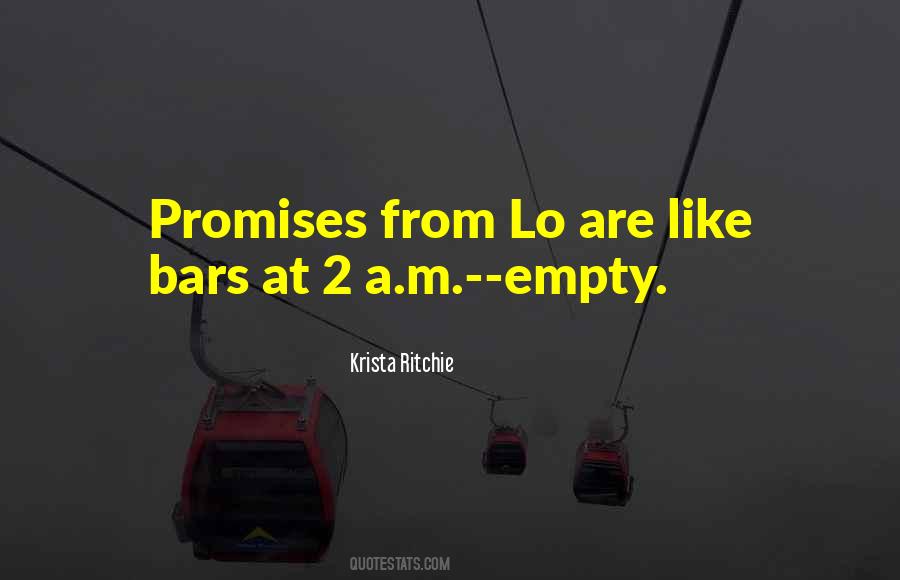 Quotes About Promises #1708648