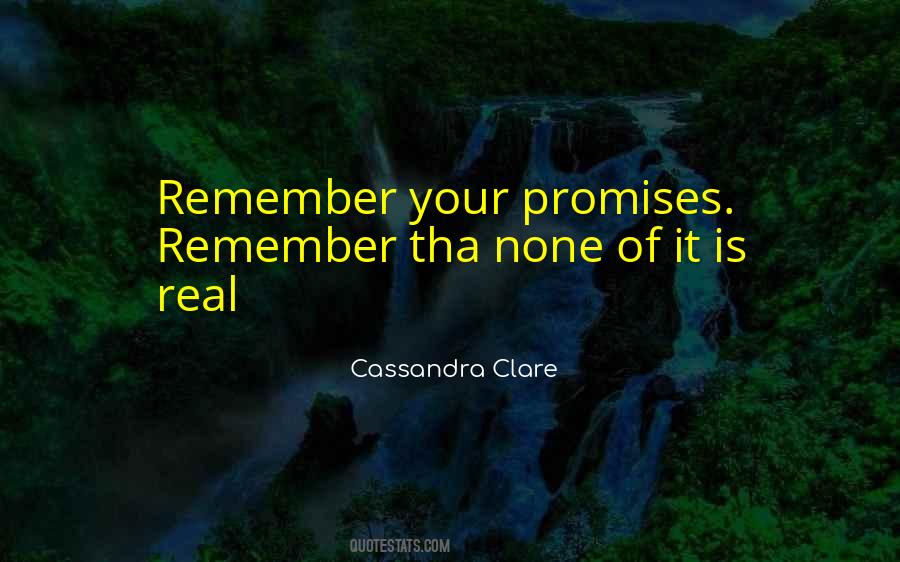 Quotes About Promises #1724834