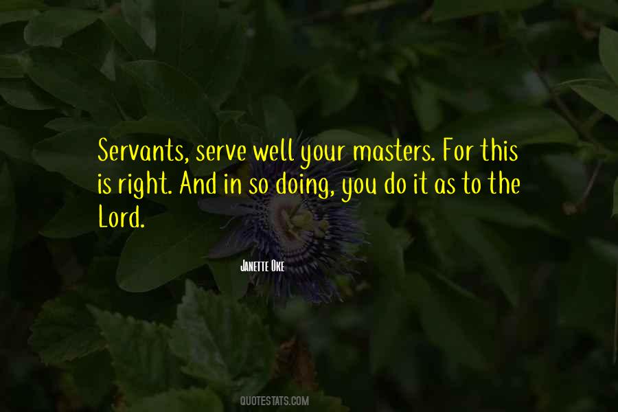 Quotes About Servants #1195961