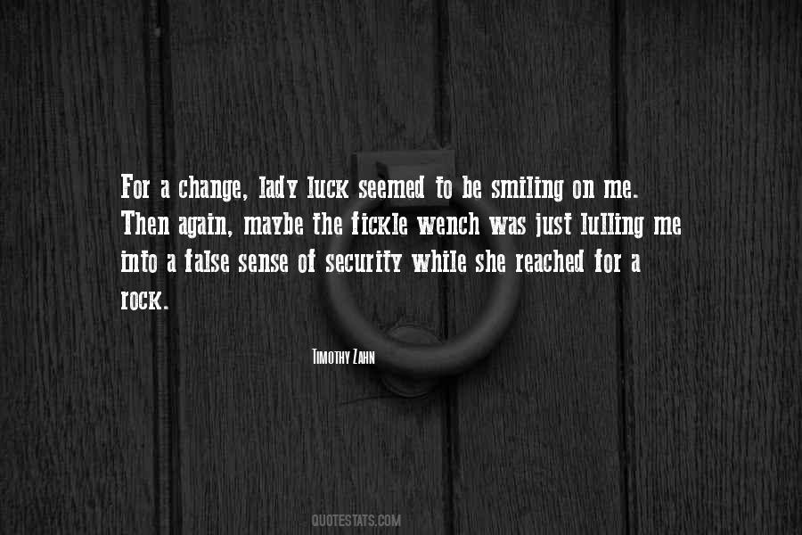 Quotes About Sense Of Security #1118196