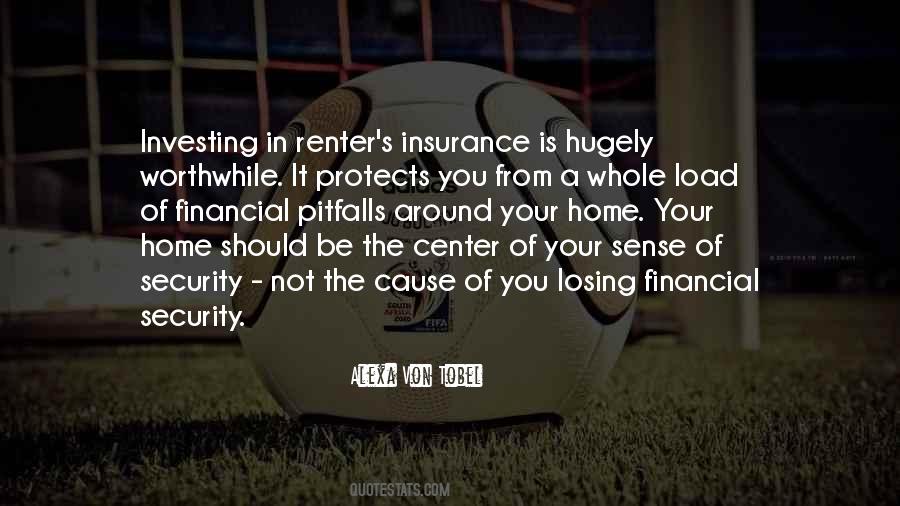 Quotes About Sense Of Security #1243516