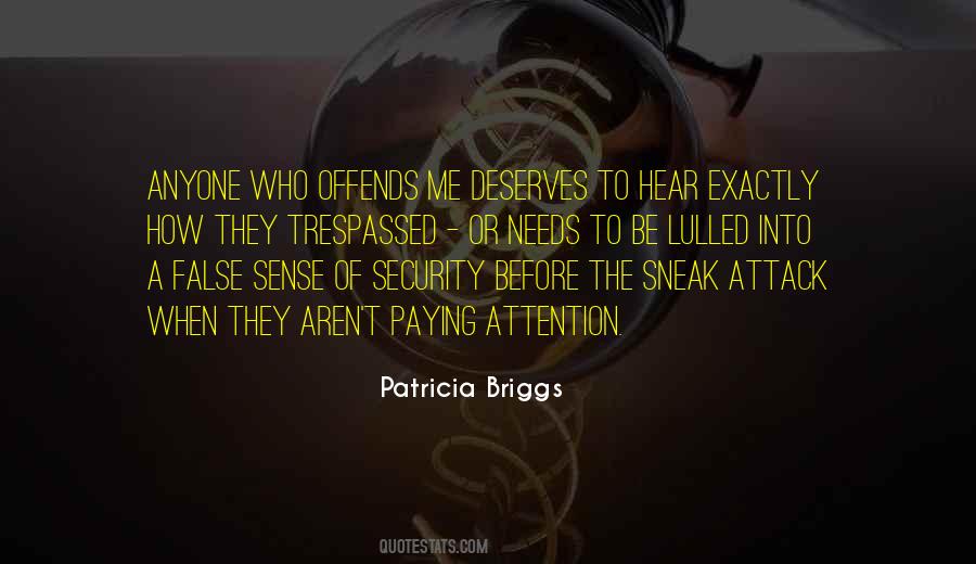 Quotes About Sense Of Security #1252939