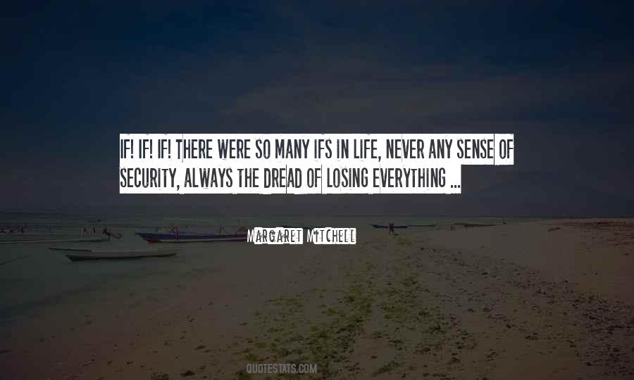 Quotes About Sense Of Security #1307368