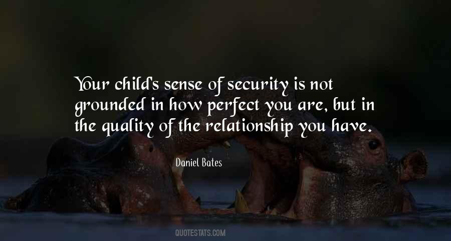 Quotes About Sense Of Security #1351872