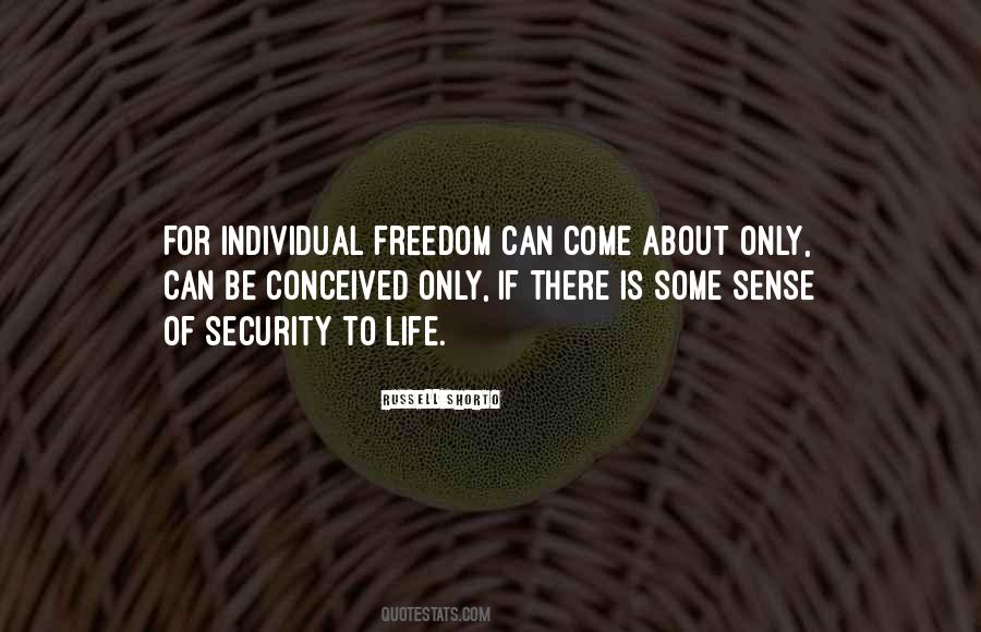 Quotes About Sense Of Security #377176