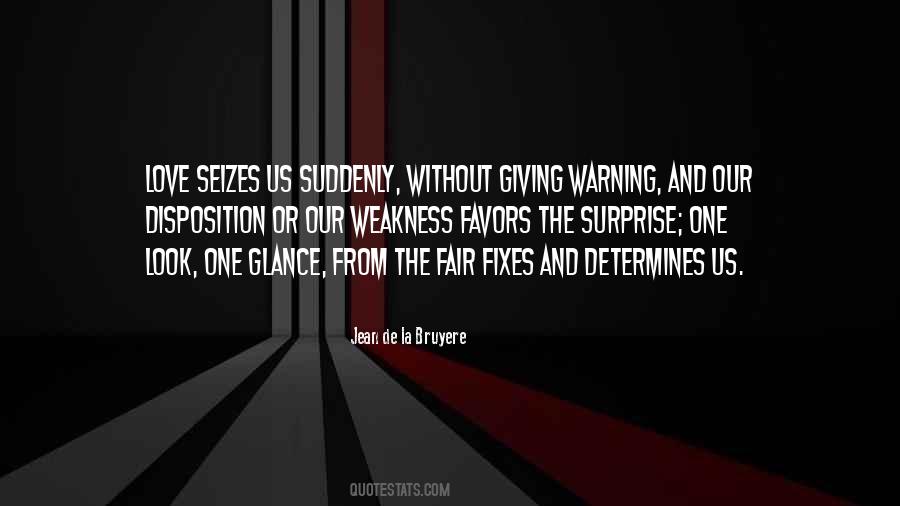 Quotes About Fair Warning #1192084