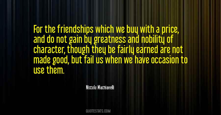 Quotes About Money Over Friendship #812462