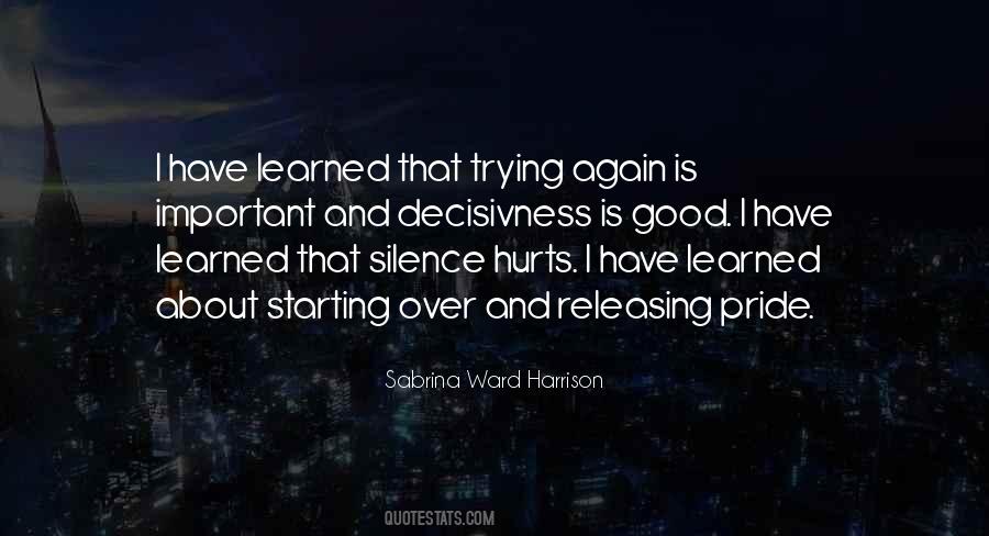 Quotes About Trying Over And Over Again #1286192