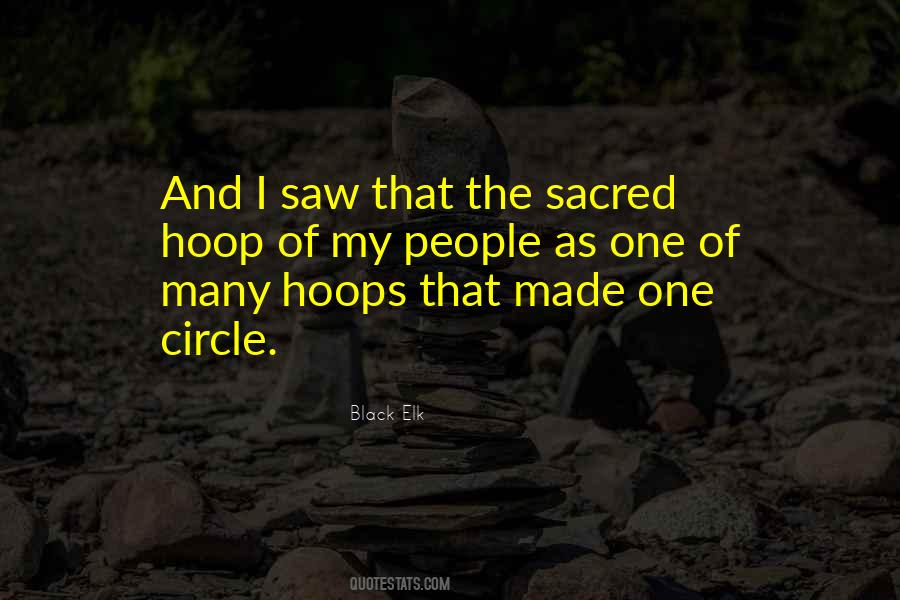Quotes About Sacred Circle #745625