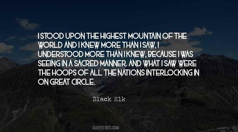 Quotes About Sacred Circle #933218
