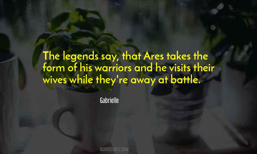 Quotes About Ares #711263
