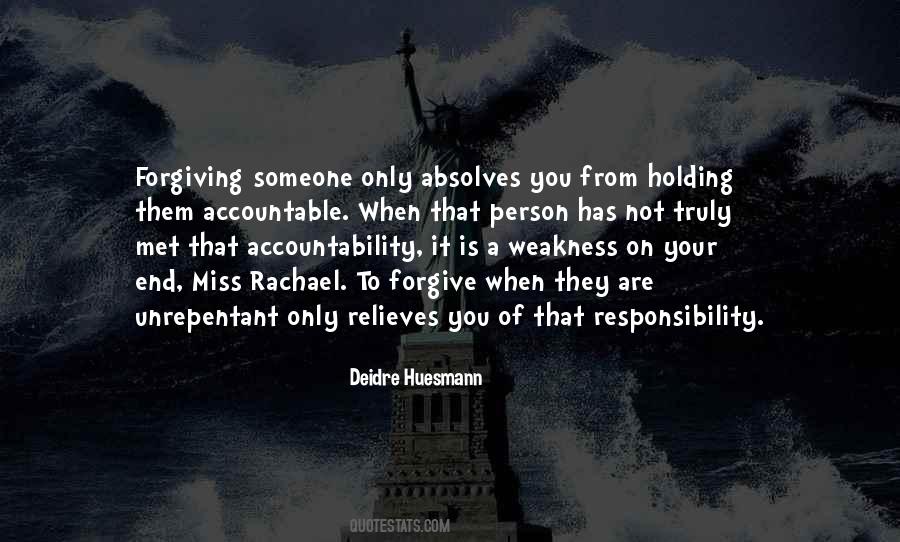 Quotes About Accountability #1215364