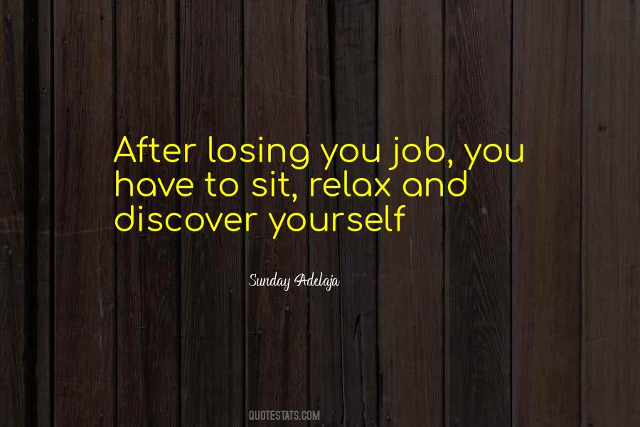 Quotes About Losing Your Job #1679134