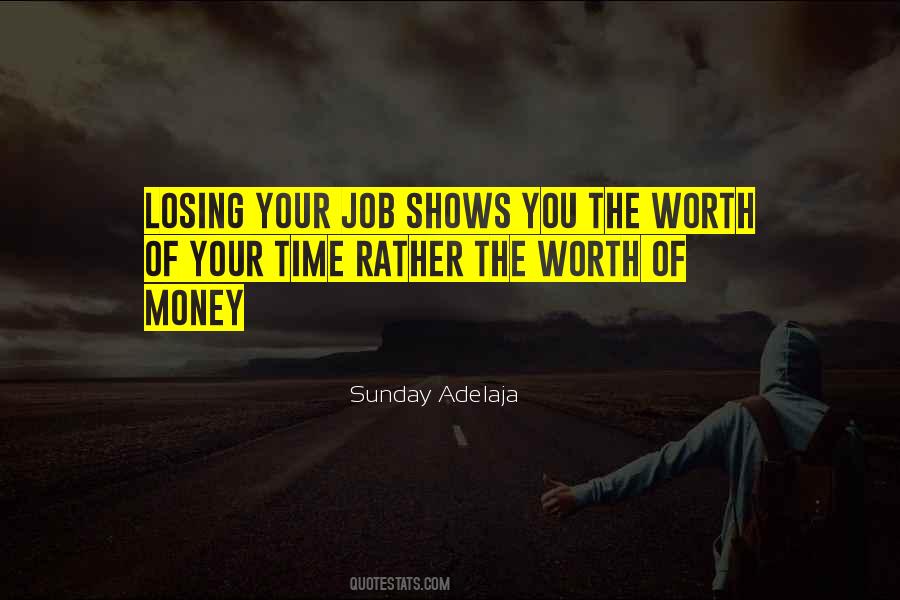 Quotes About Losing Your Job #1811134