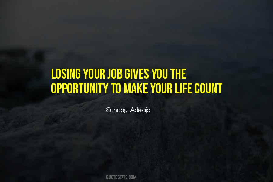 Quotes About Losing Your Job #604910