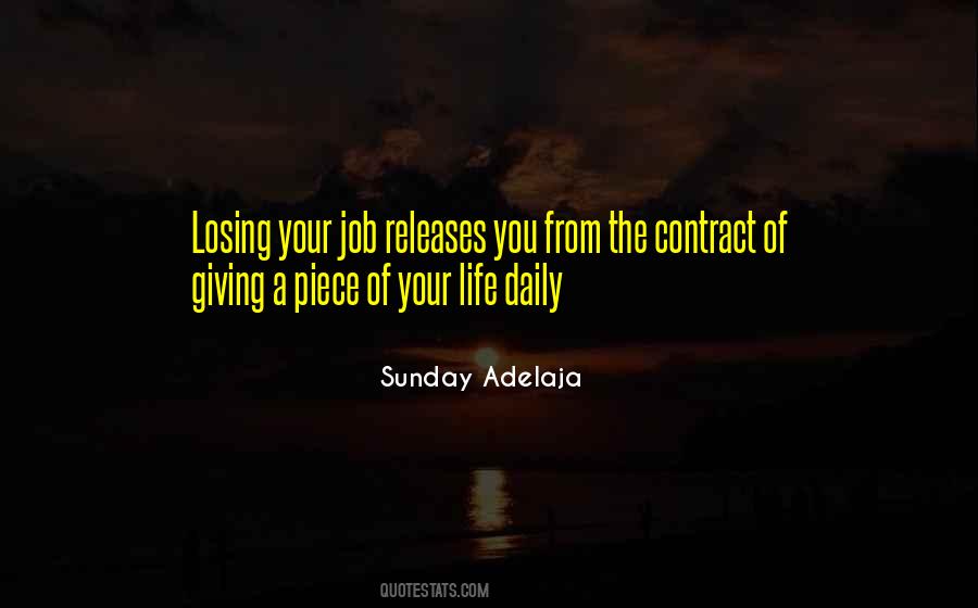 Quotes About Losing Your Job #802792