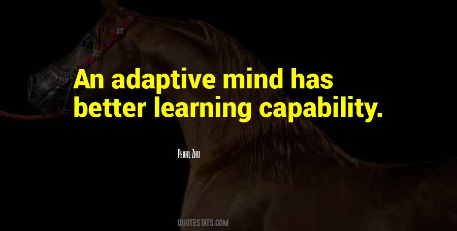 Quotes About Adaptive Learning #1405071