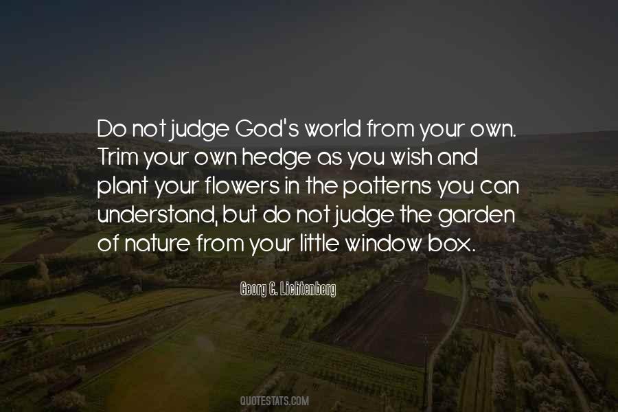 Quotes About God As Judge #1591697