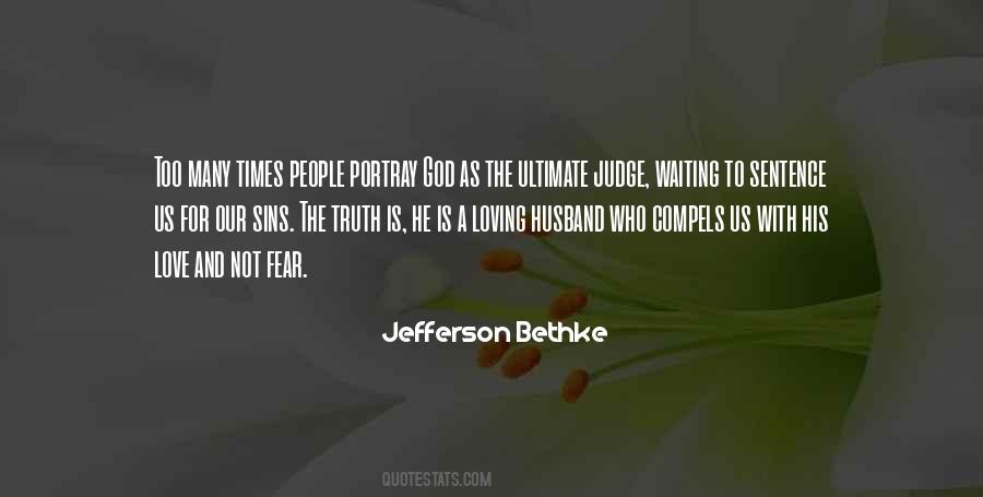 Quotes About God As Judge #49543