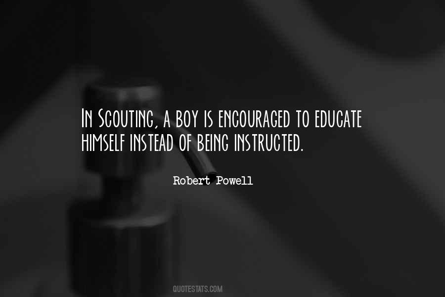 Quotes About Boy Scouting #1204551