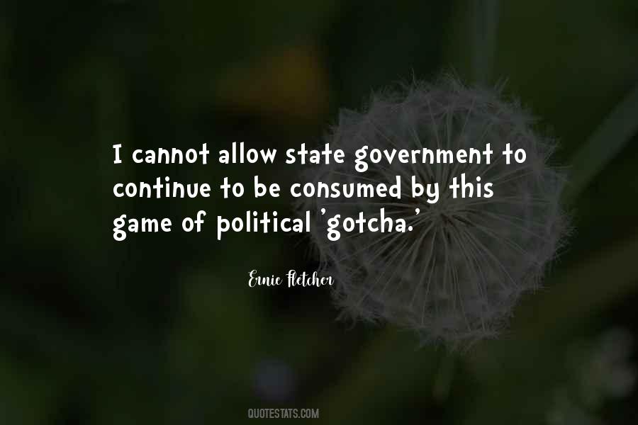 Quotes About State Government #1354457