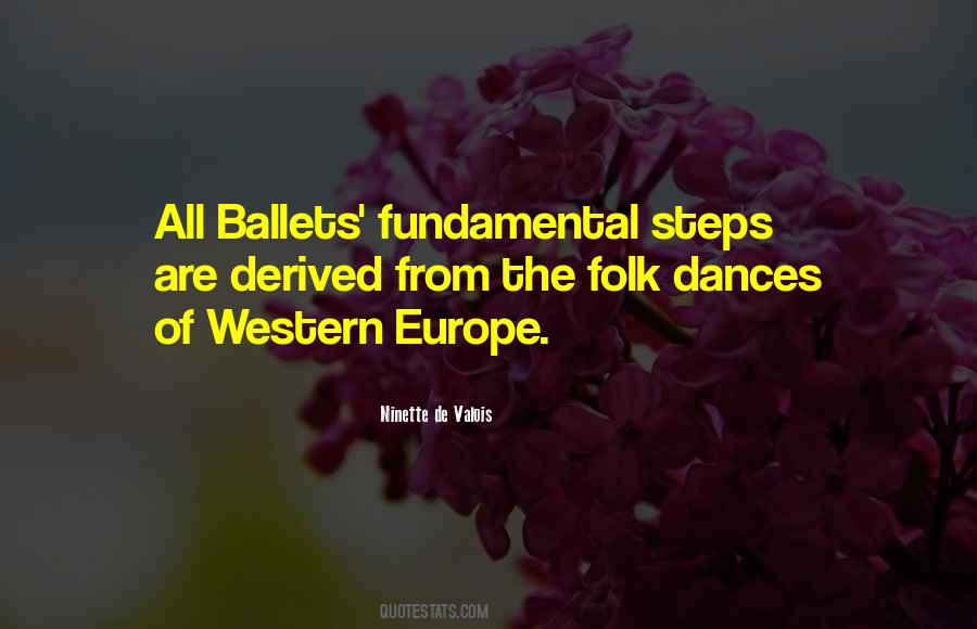 Quotes About Western Dance #89681