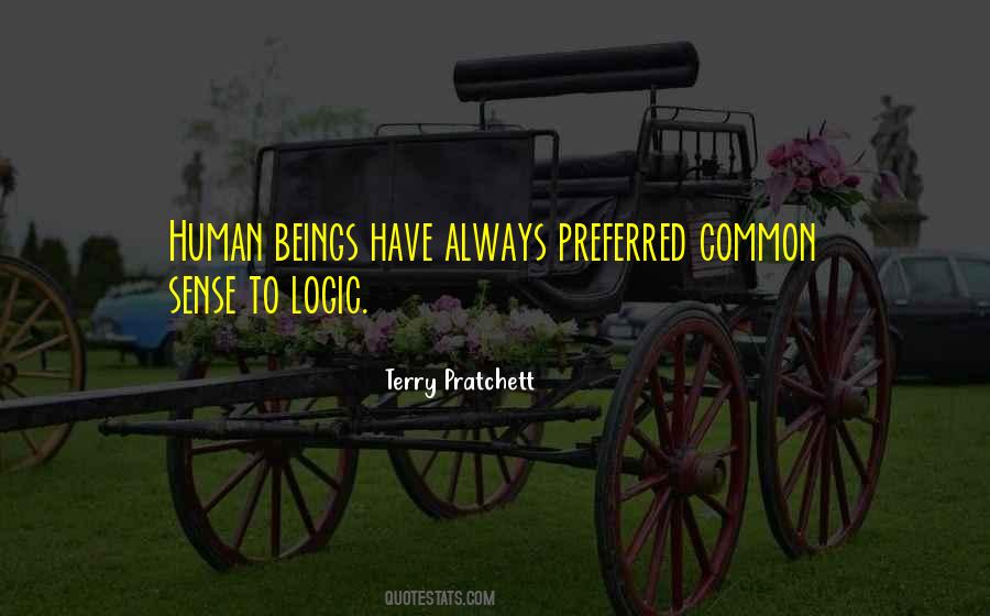 Quotes About Logic And Common Sense #1022265