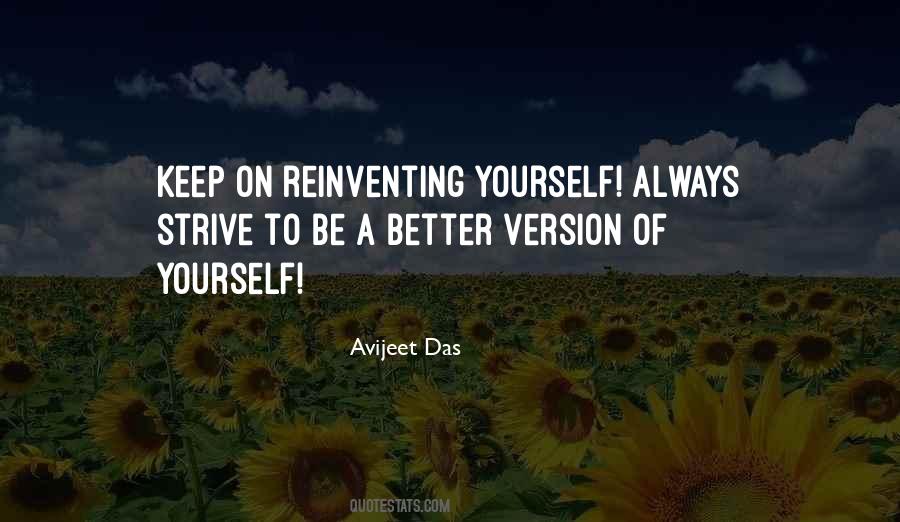 Quotes About Reinventing #103546