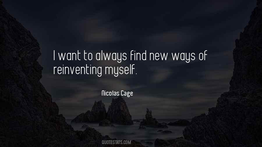 Quotes About Reinventing #1420496