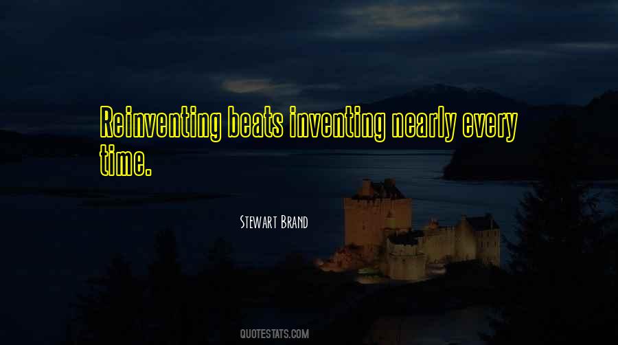 Quotes About Reinventing #984959