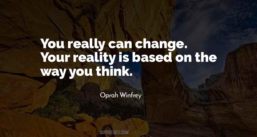 Quotes About Change The Way You Think #1245948
