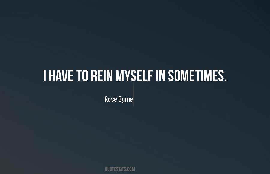 Quotes About Reins #583665 Quotes About Reins #583665