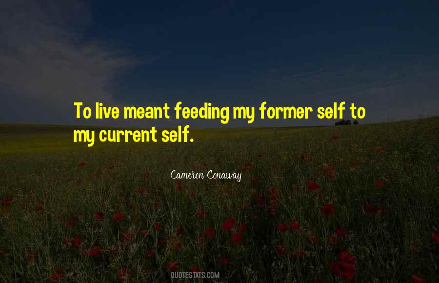 Quotes About Former Self #86031