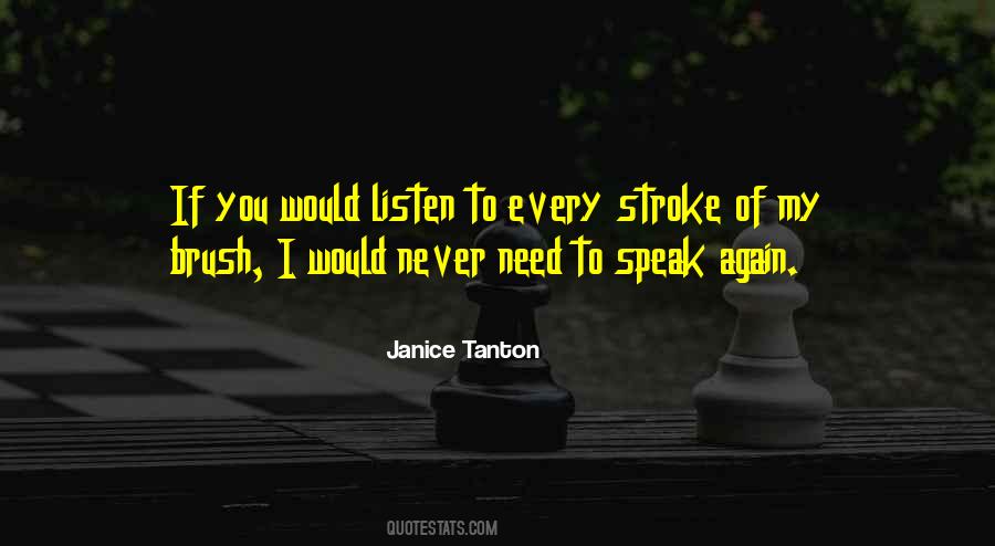 Quotes About Stroke #891064