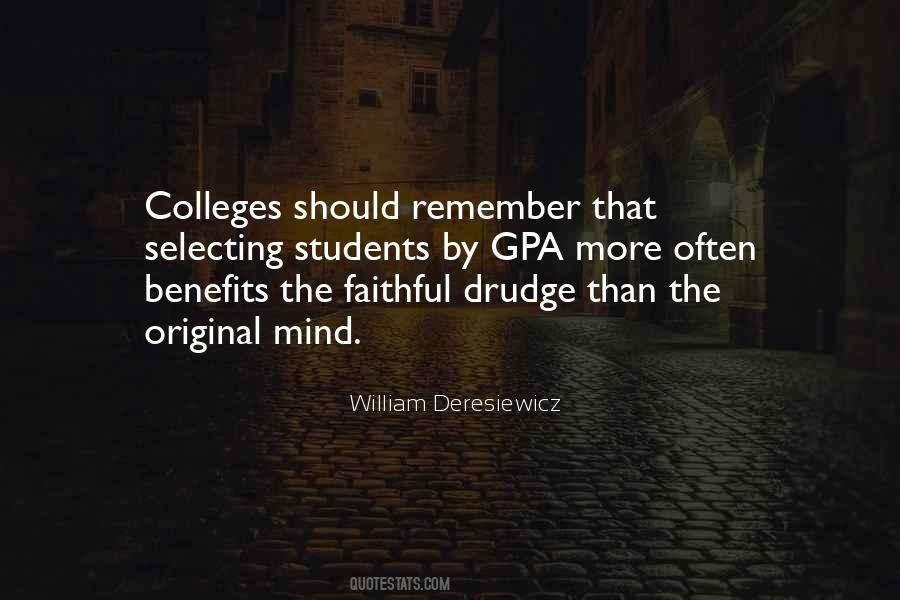 Quotes About Colleges #1650464