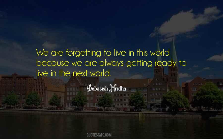 The Next World Quotes #1561820