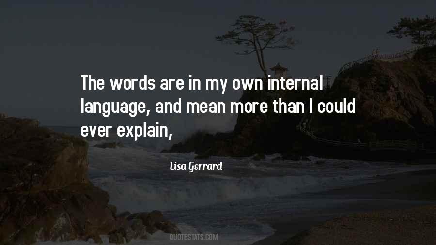 Quotes About Words And Language #243470