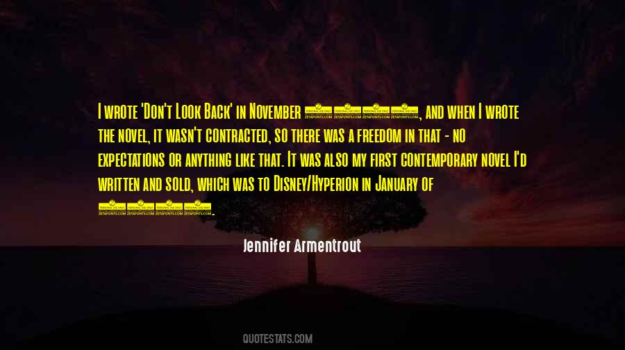 Quotes About Don't Look Back #1431178