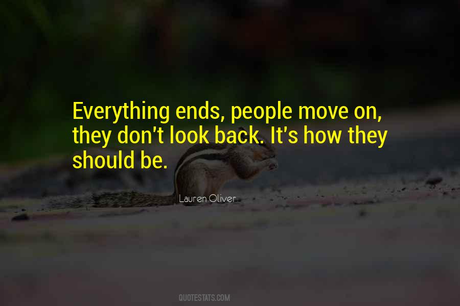 Quotes About Don't Look Back #1690384