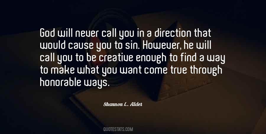 Quotes About Direction From God #1214310