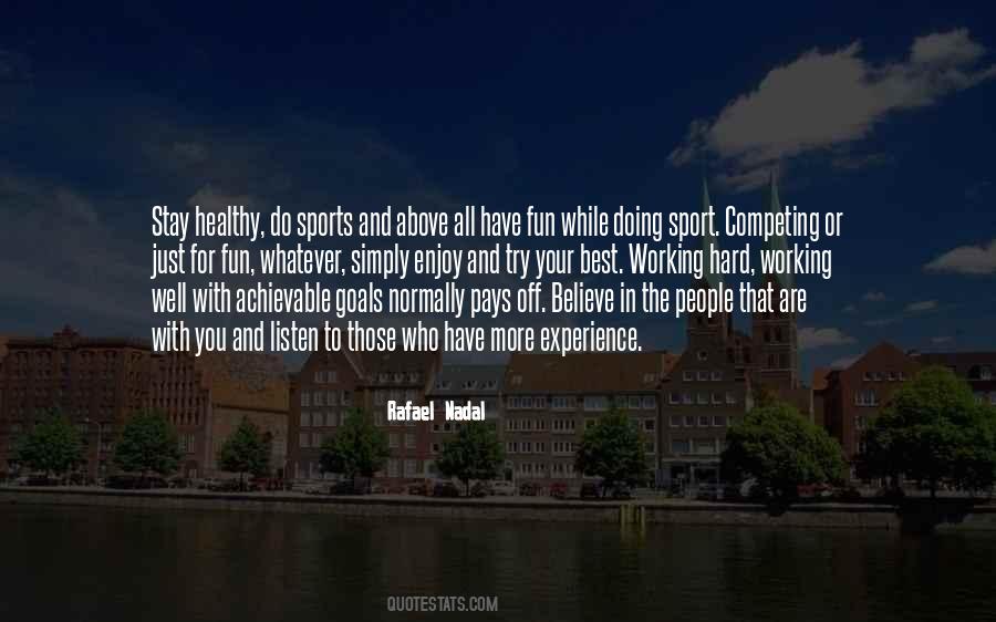 Quotes About Competing In Sports #1060946