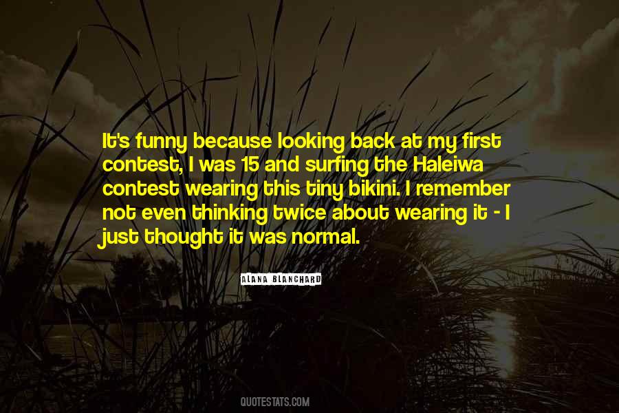 Quotes About Wearing A Bikini #1162007