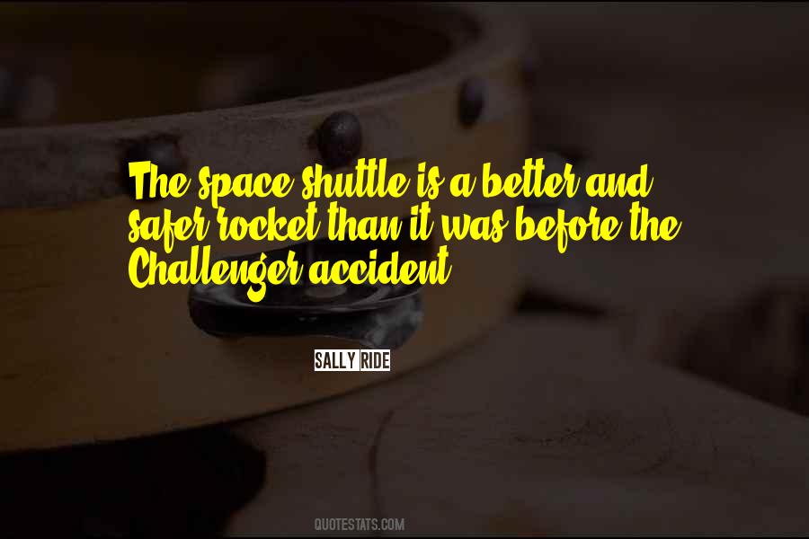 Quotes About The Challenger Space Shuttle #556913