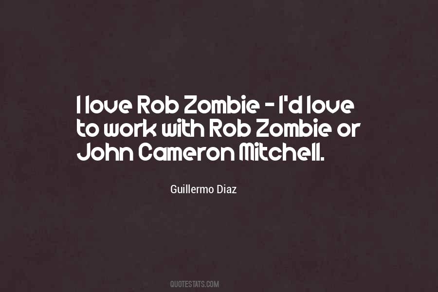 Zombie Love Quotes #93693