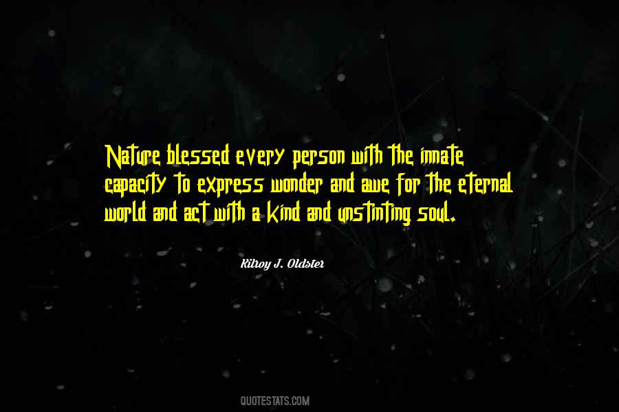 Quotes About Blessed Person #1344014